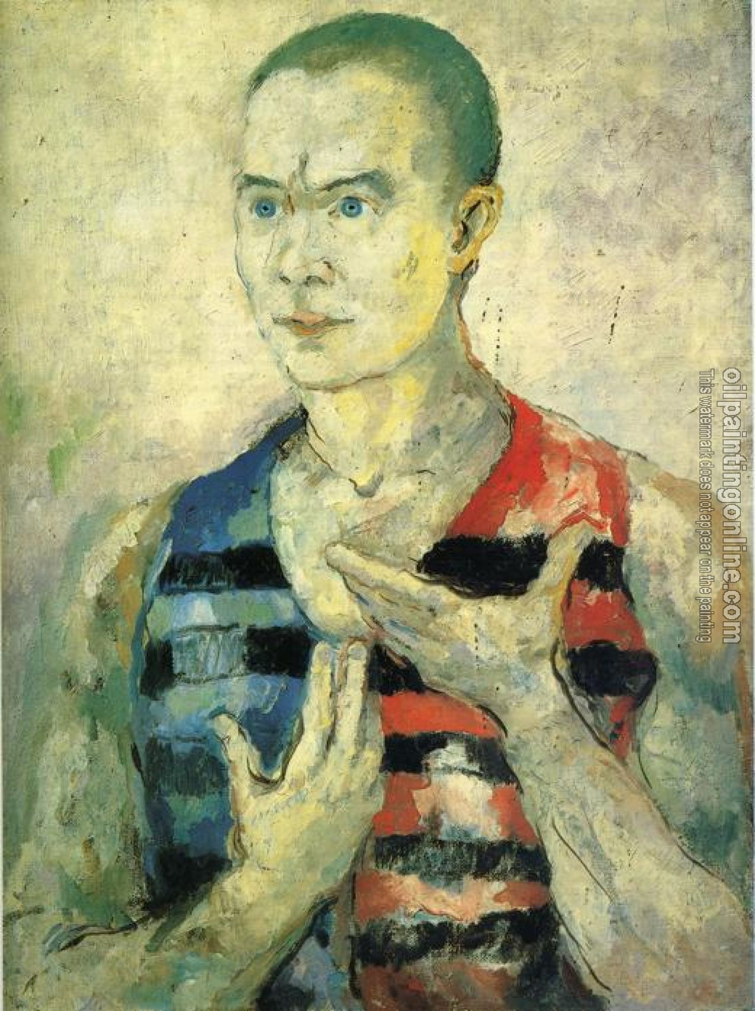 Kazimir Malevich - Portrait of a Youth